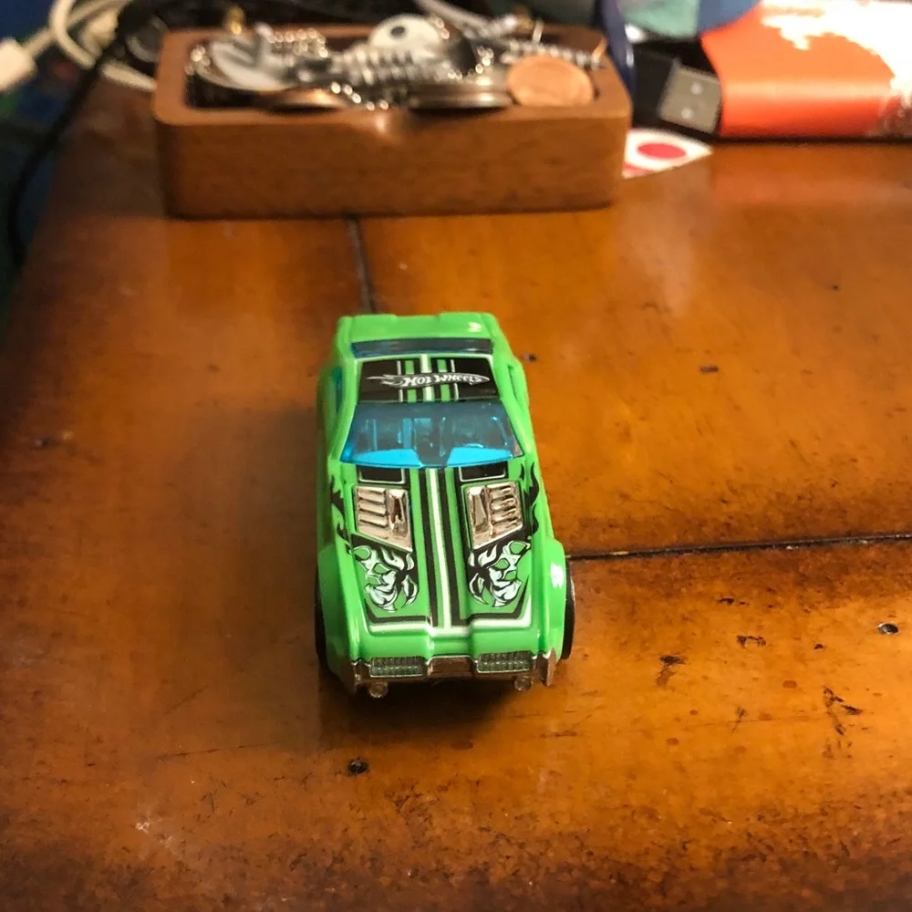 Green Racing Muscle Car Toy